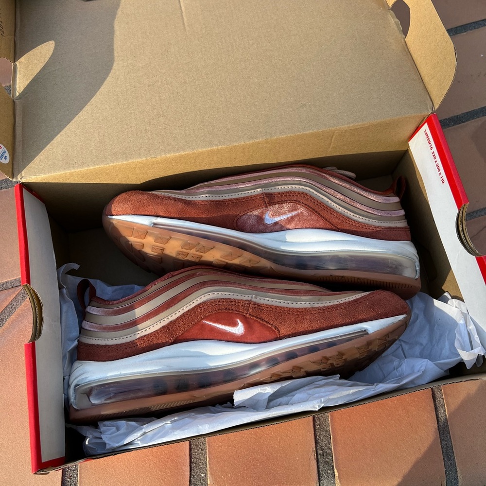 Nike air max 97 UL 17 LX dusty peach womens shoes size 7.5 AH6805 200 - Picture 2 of 9